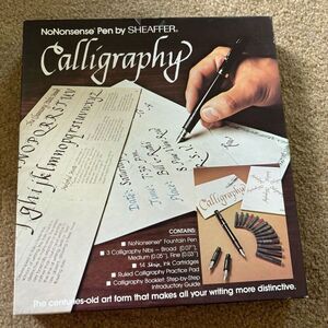Sheaffer No Nonsense Calligraphy Set *Read*